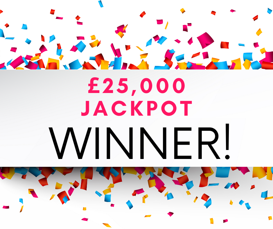 Rugby Lotto 1st £25,000 jackpot win